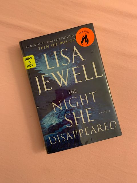 Hardback copy of The Night She Disappeared by Lisa Jewell