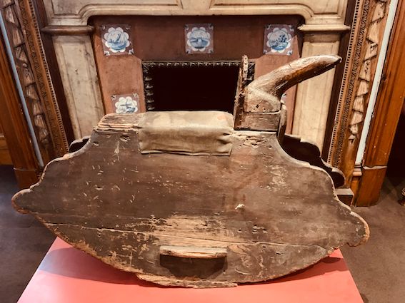 The rocking horse Sir Walter Scott used as a child as displayed at The Writers' Museum, Edinburgh