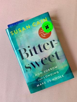 hardback copy of Bittersweet by Susan Cain