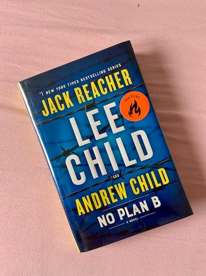 hardback copy of No Plan B by Lee Child and Andrew Child