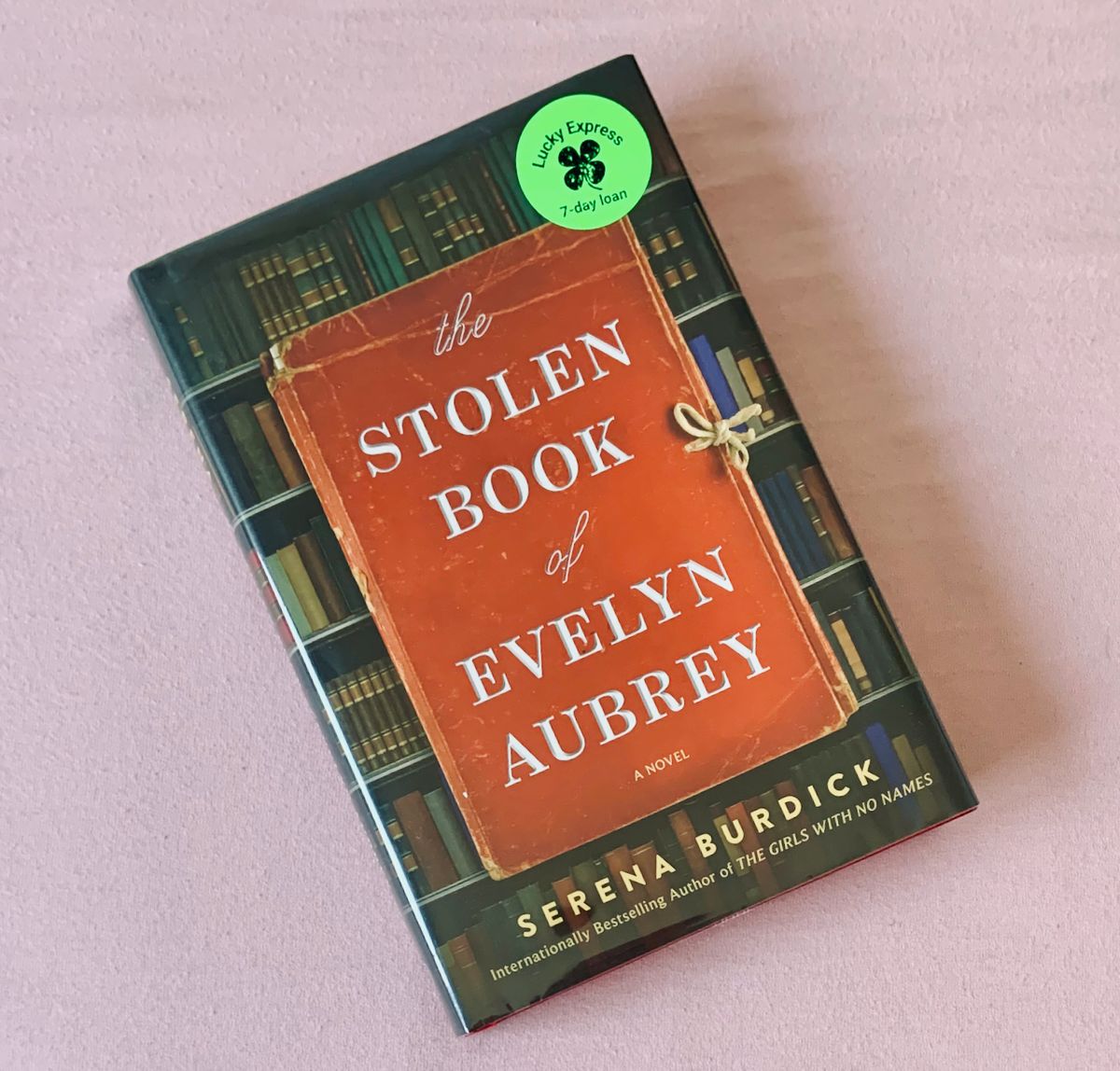 books you may love: The Stolen Book of Evelyn Aubrey by Serena Burdick