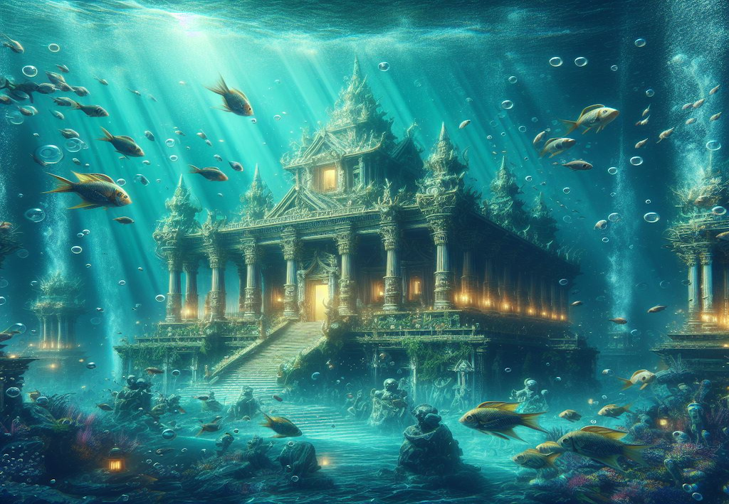tales for dreamers: underwater gods