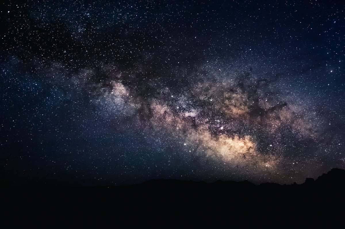 stars in the night sky